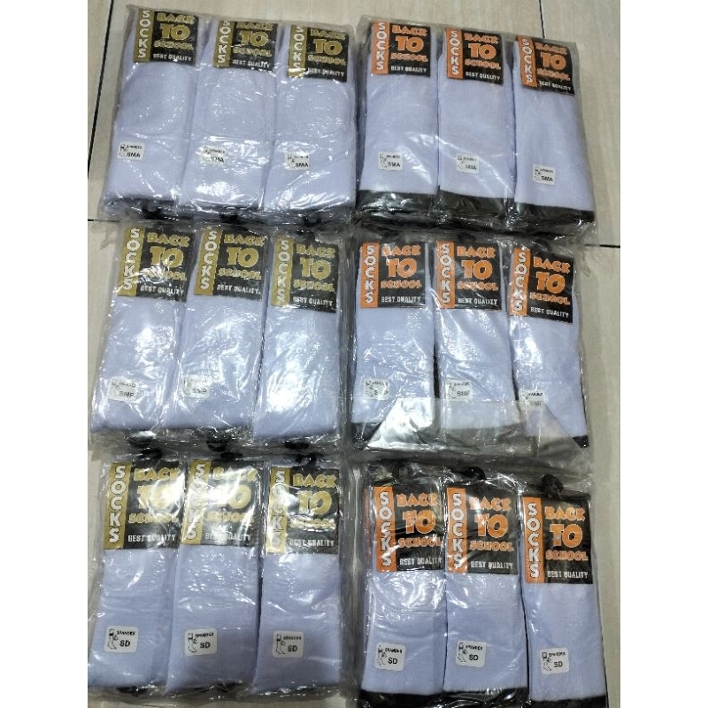 Kaos Kaki Sekolah Untuk SD SLTP DAN SLTA