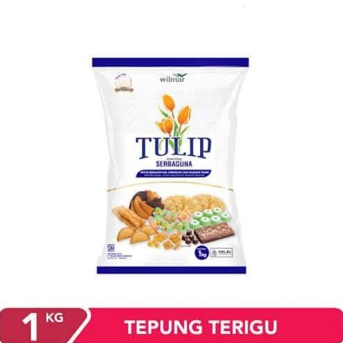 

TEPUNG TERIGU TULIP 1KG TEPUNG SERBAGUNA