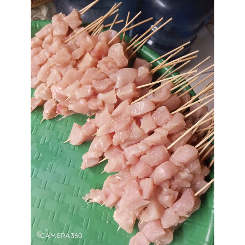 

sate dada ayam jumbo murah banget 10 tusuk