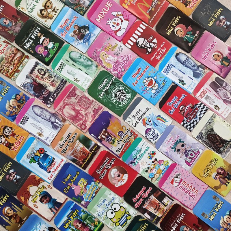 

MINI. Amplop Lebaran Mini Glossy Sudah Di lem Siap Jual(Isi 8)