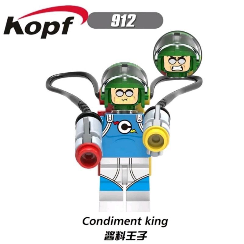 [Brick] Minifigure Condiment King Batman Lego brick