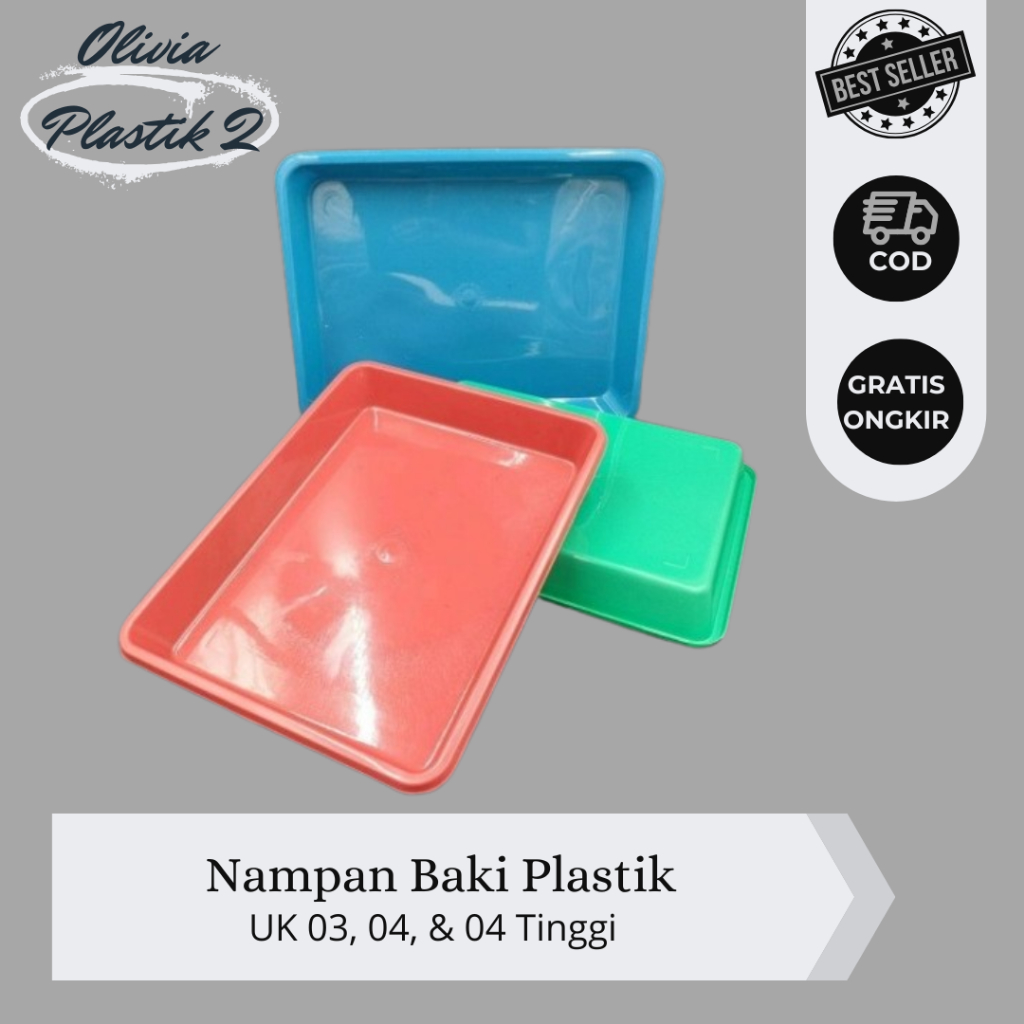 Baki Nampan Plastik Mercury Besar