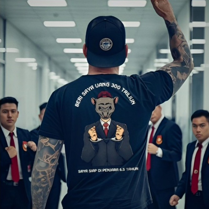 Kaos Kata Kata Cowok Cewek Beri Saya Uang 300T Baju Kaos Pria Wanita Baju Distro Kata Kata Sindiran