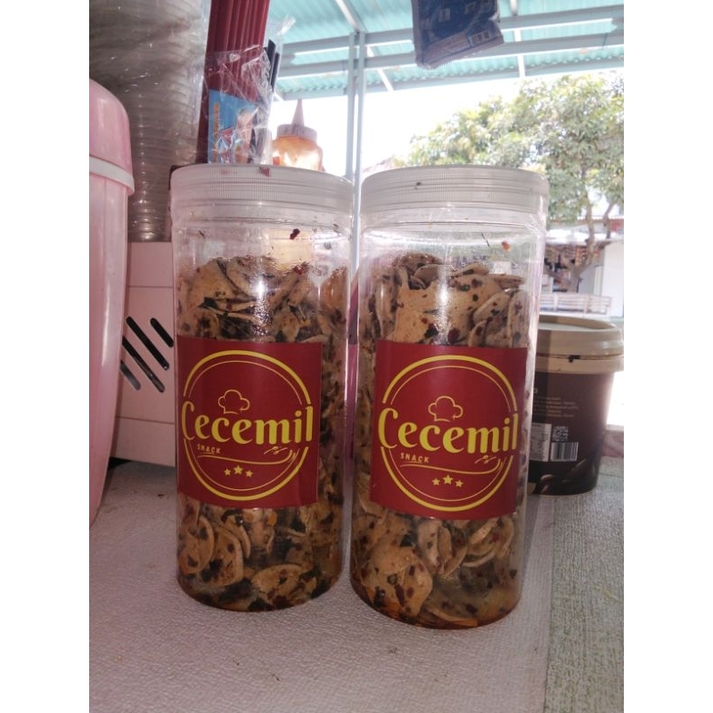 

Basreng pedas daun jeruk 1000ml
