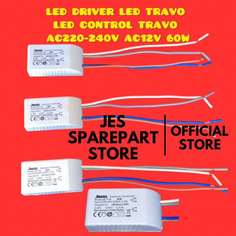 LED DRIVER LED TRAVO  LED CONTROL TRAVO  AC220-240V AC12V 60W