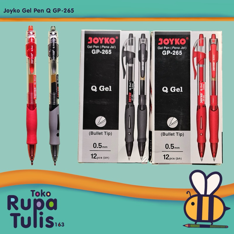 

JOYKO - Gel Pen GP-265 Q Gel 0.5 mm - SATUAN (1pcs)