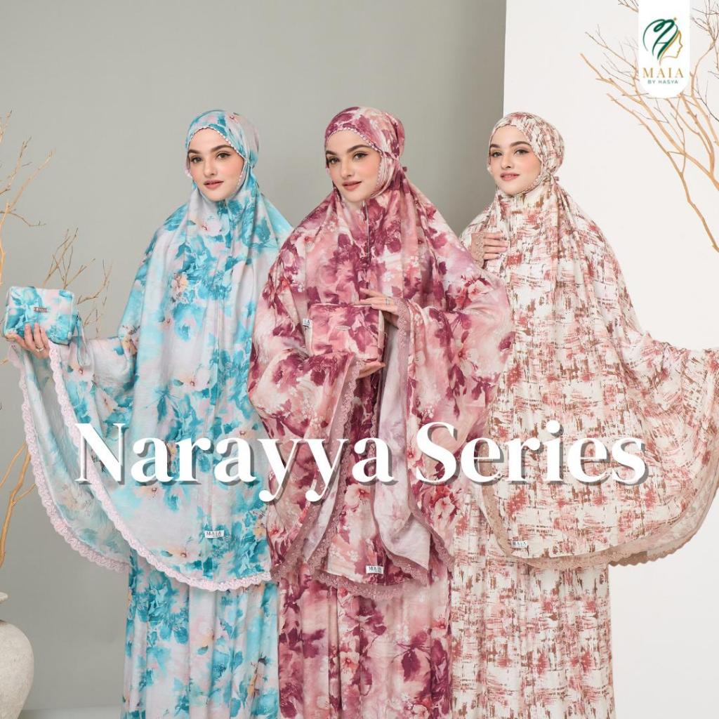MAIA BY HASYA - Mukena Narayya series Premium Luxury Mewah Ekslusif