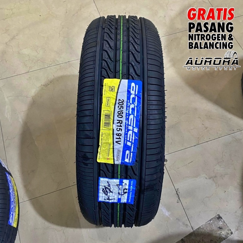 Ban mobil ring 15 apv avanza xenia merk Accelera Eco Plush 205/60 R15