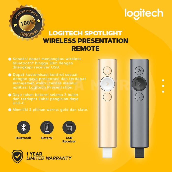 Laser pointer / Spotlight presenter Logitech
