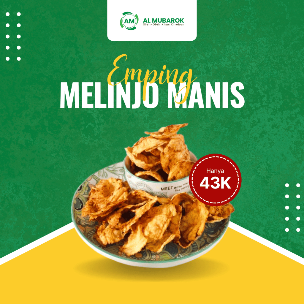 

Emping Melinjo Manis Premium – Camilan Khas Cirebon 250gr, 500gr, 1Kg