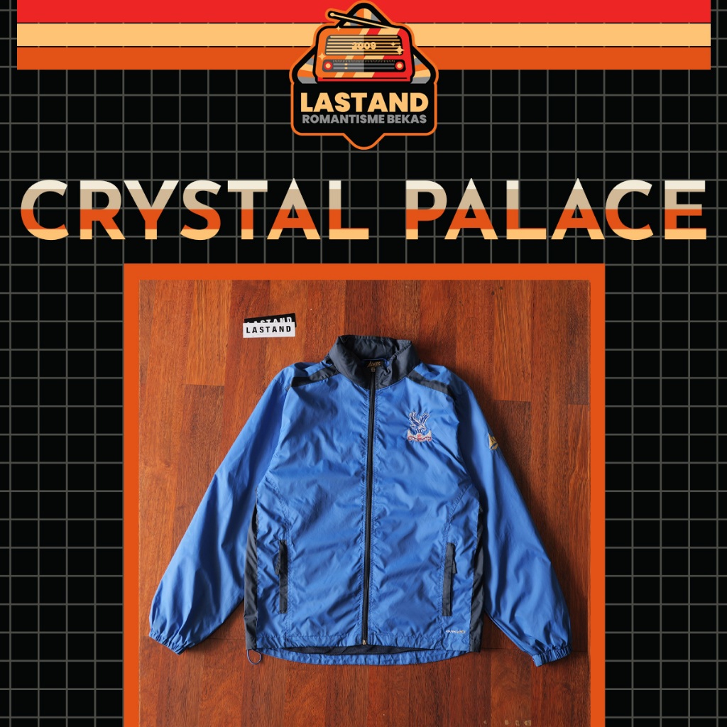 Jaket Bola Vintage Crystal Palace