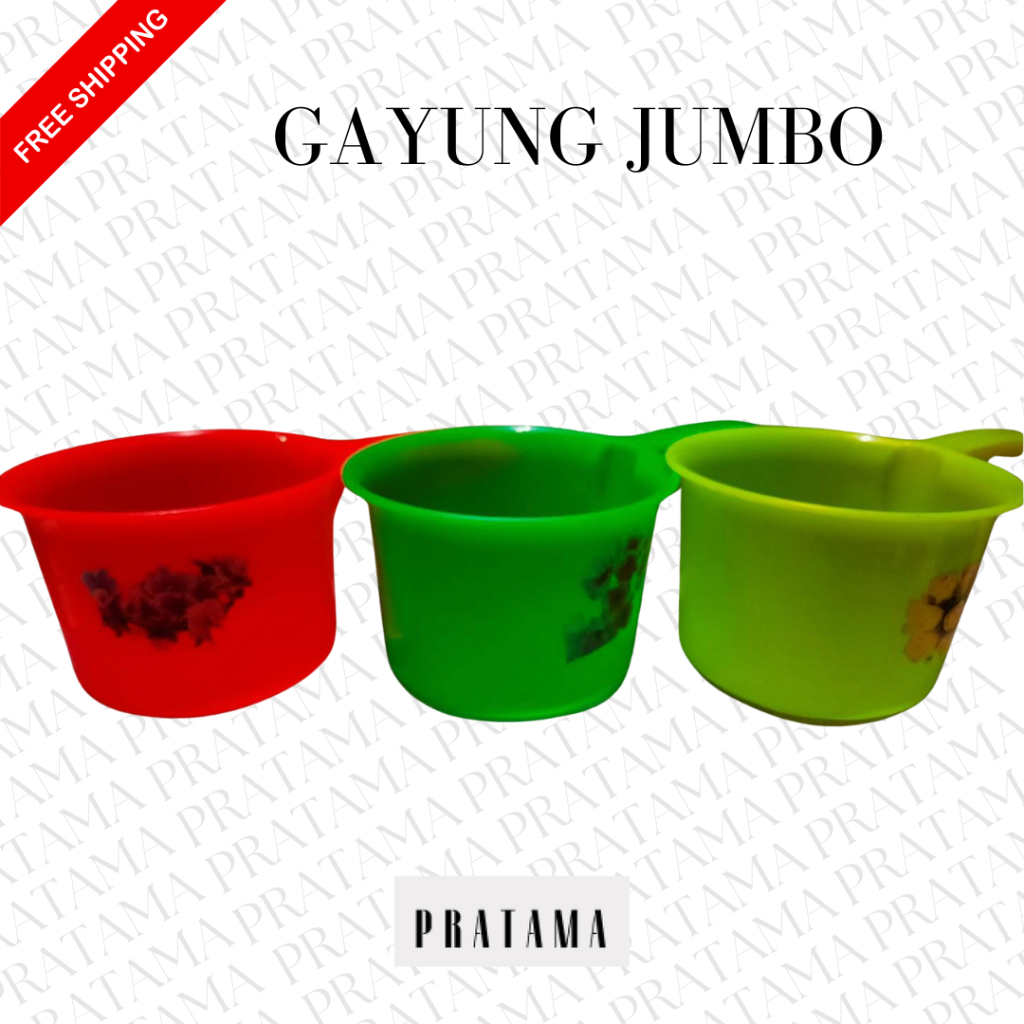 Gayung Plastik / Gayung warna / Gayung mandi / Gayung air / Gayung besar / Gayung jumbo / gayung