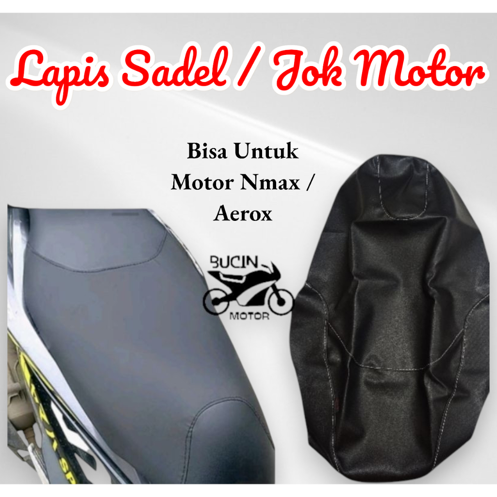 Cover Lapis Sadel Kulit Jok , Yamaha , Nmax , Motif Kulit Jeruk