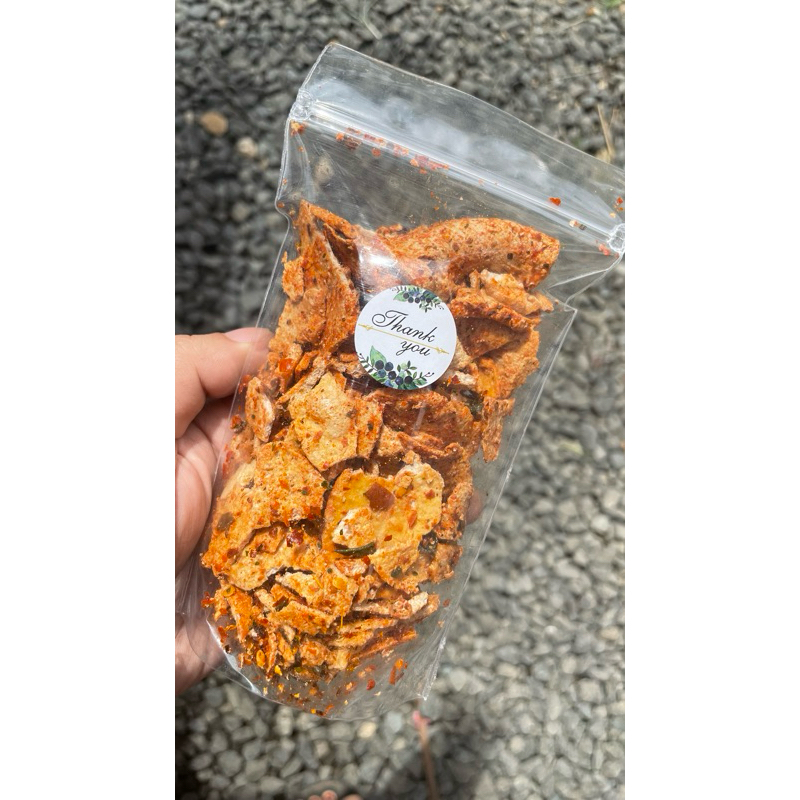 

✨teman jajan✨ Basreng pipih pedas cikruh