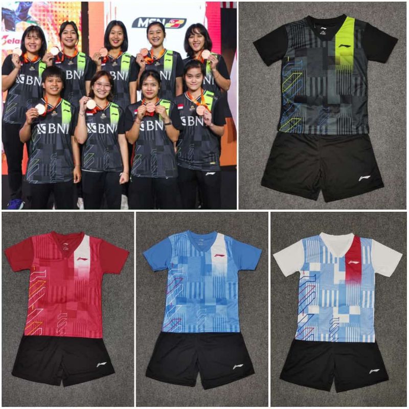 Setelan anak/baju badminton anak laki laki dan perempuan STL267