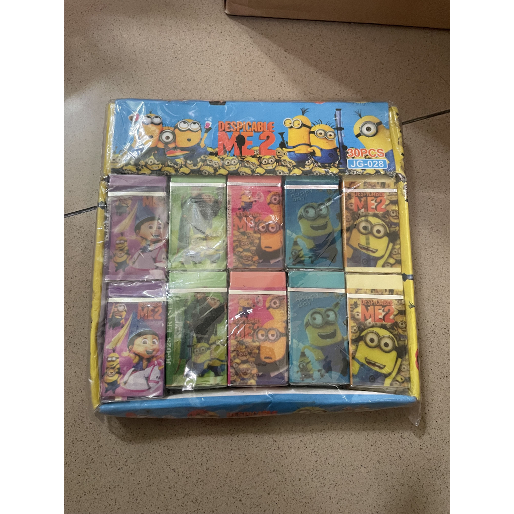 

Penghapus Despicable me (Per Box)(Isi 30 Pcs)