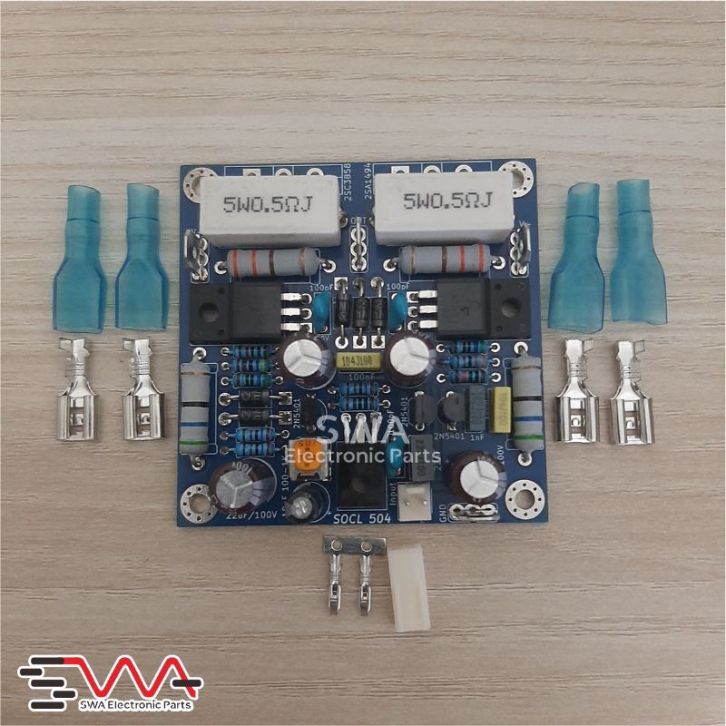 Kit SOCL 504 Driver Power Amplifier PCB Double Layer