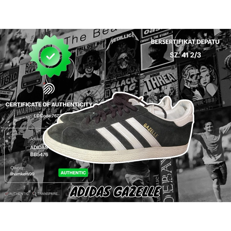 Adidas gazelle second original