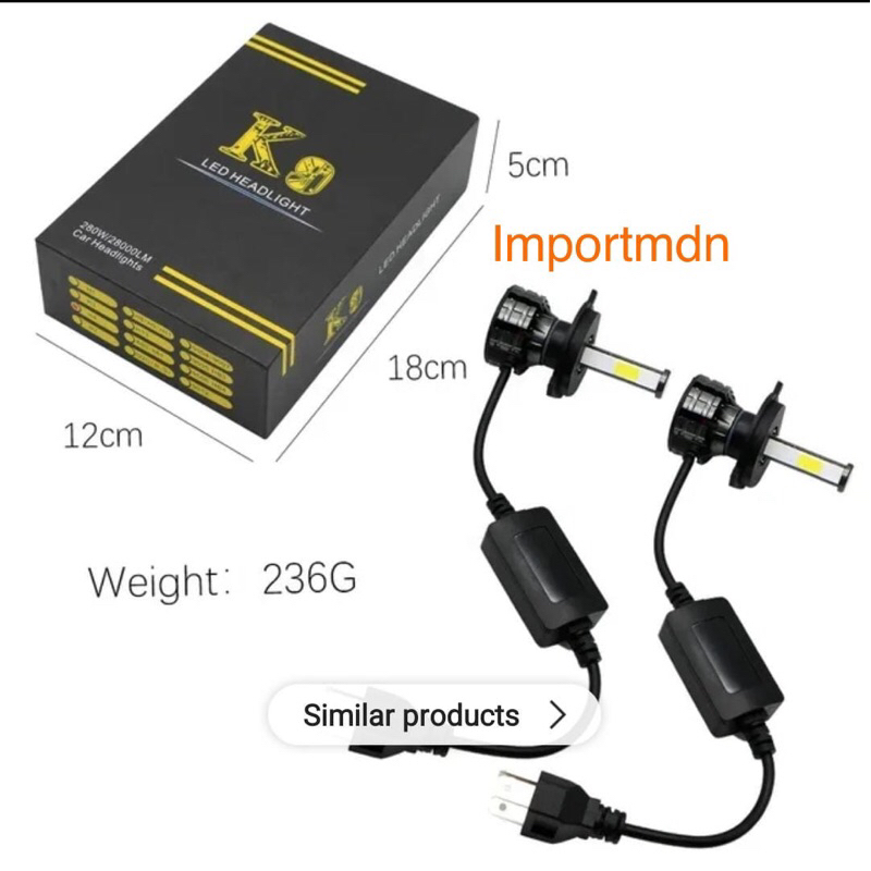 SALE Led Headlight K9 4 Sisi Superbright Universal Led