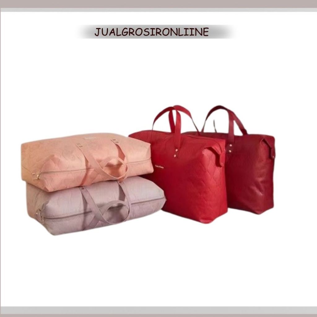 

Paper Bag Bed Cover Polos Abu Jumbo Tote Bag Premium Tas