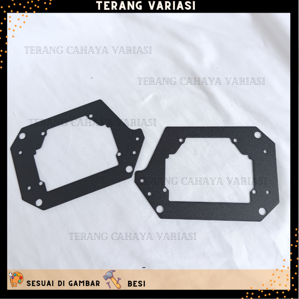 BRACKET LAMPU BILED PROJIE AES KENZO VINYX CR7 3 INCH 2.5 INCH R25 OLD UNTUK MOTOR R25 LAMA BRAKET D