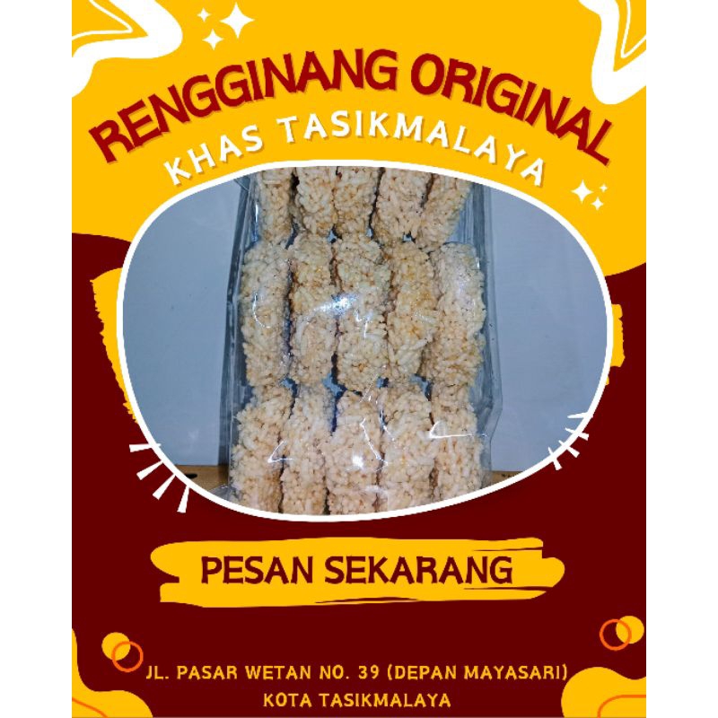 

RENGGINANG MATANG ISI 15 BIJI