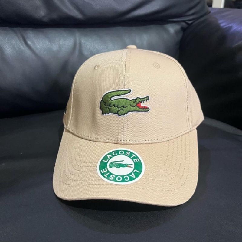 Topi lacoste cream original quality