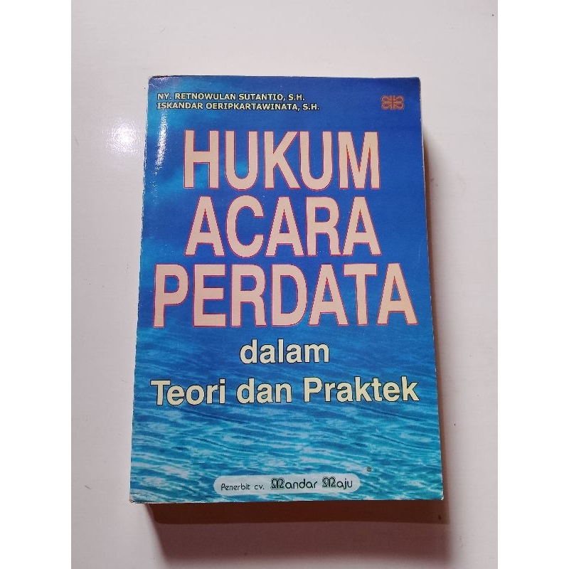 BUKU HUKUM ACARA PERDATA