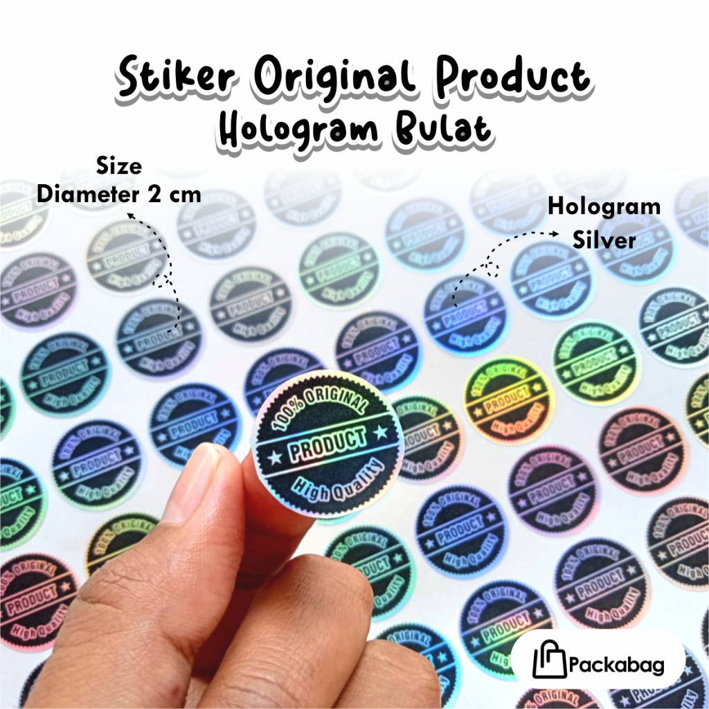 

STIKER HOLOGRAM ORIGINAL BULAT MURAH (50 PCS)