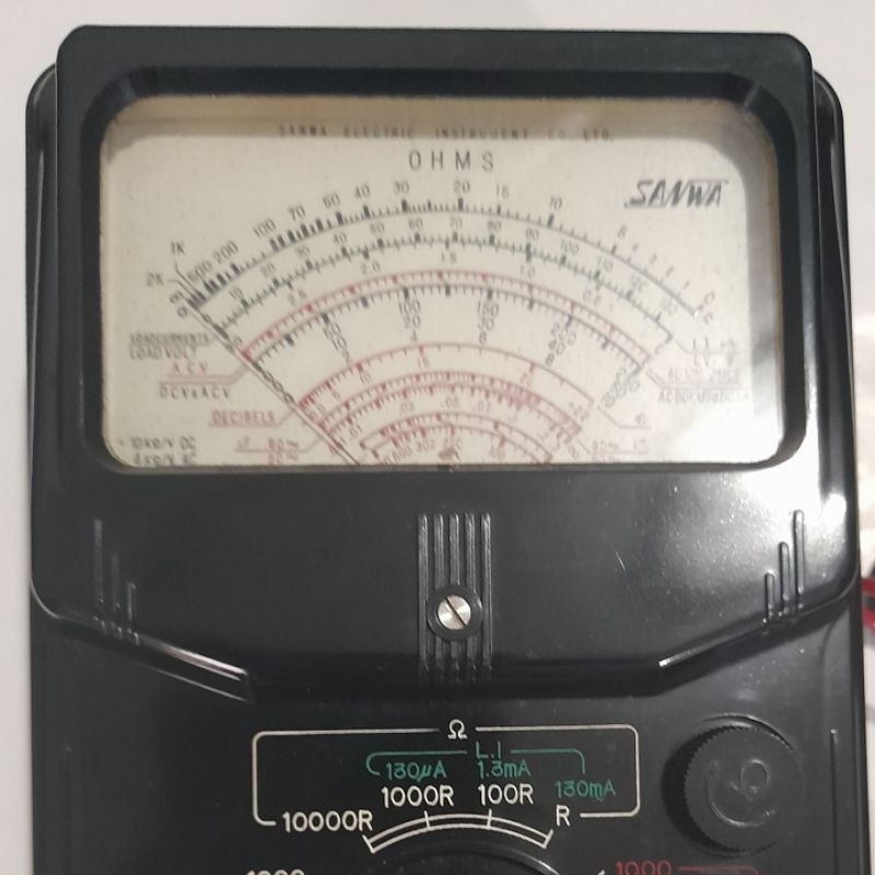 Multimeter Sanwa 370-ATR Jadul Asli Japan
