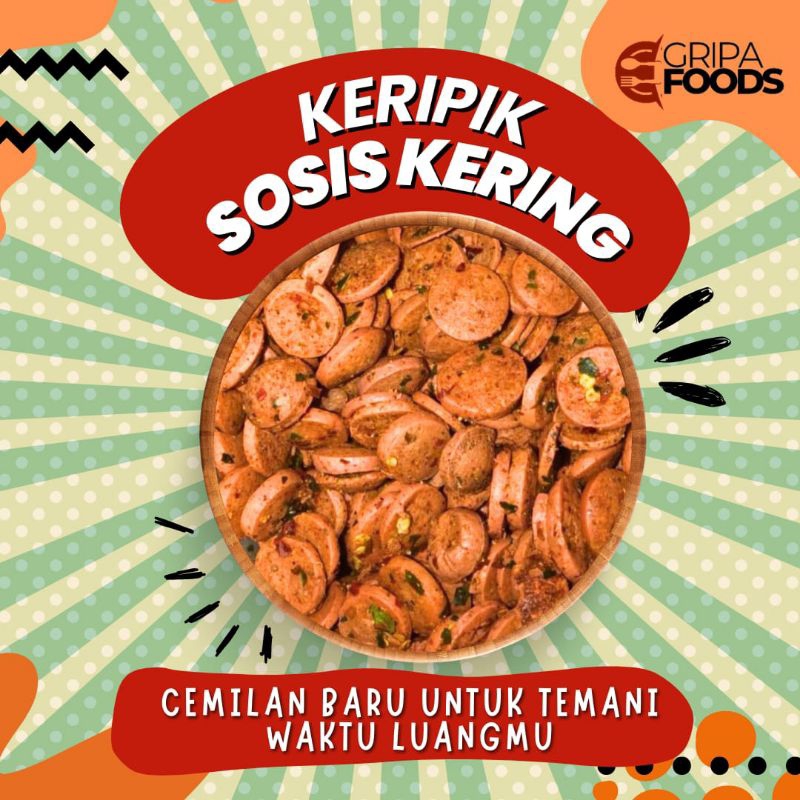 

Keripik sosis krispy(Homemade)