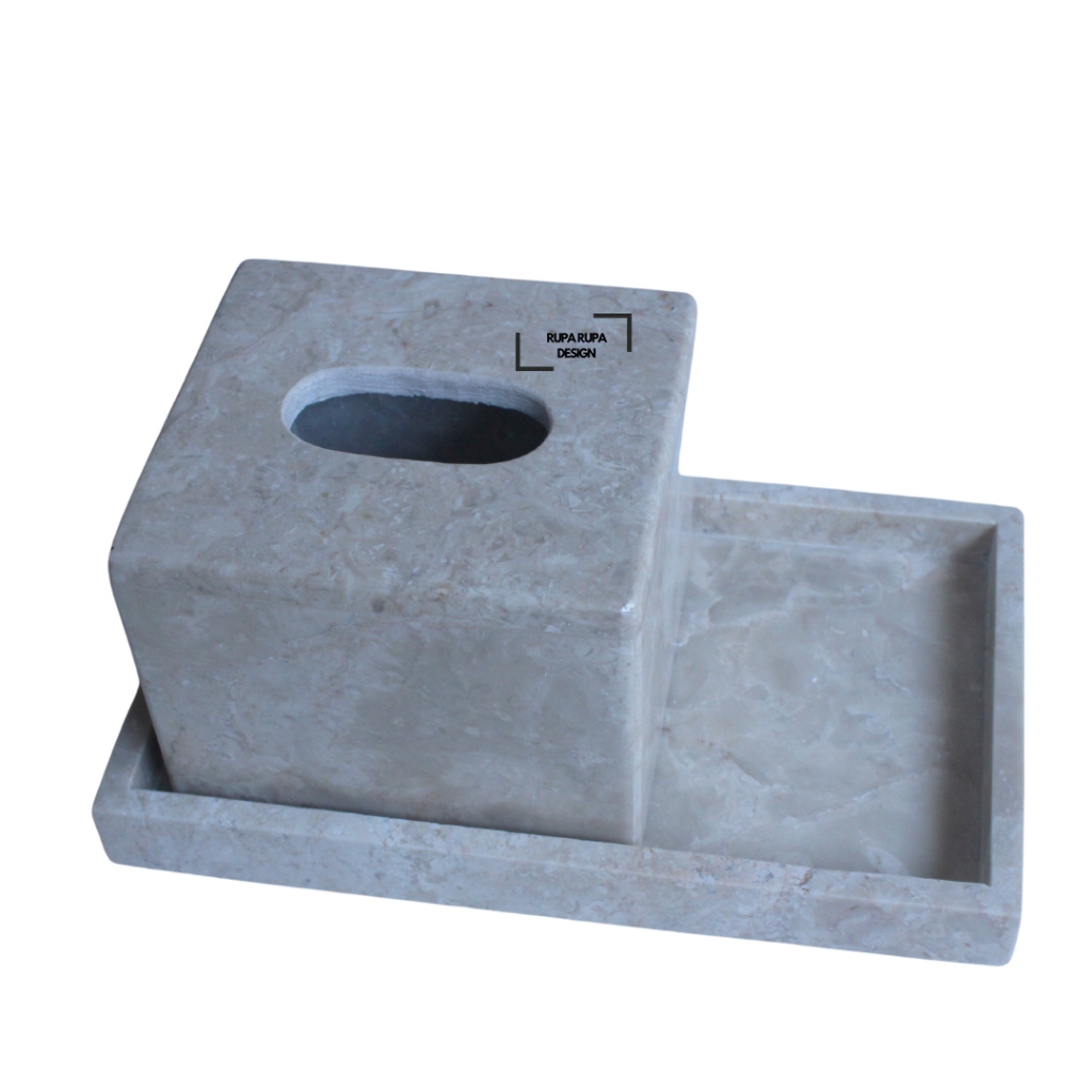 Tempat tisu marmer/box tissue marble/tempat tisu marmer model kotak minmalis