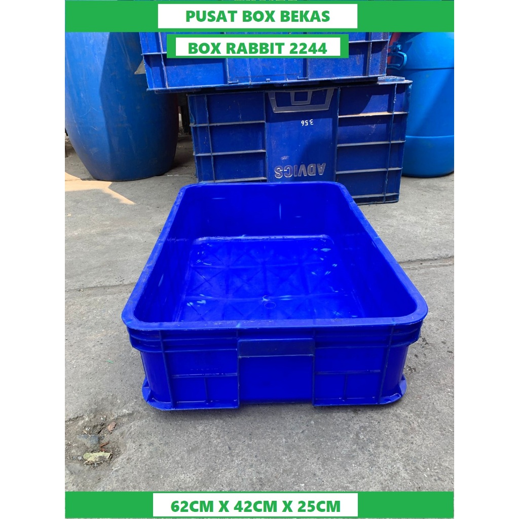 Box Sparepart Bak Plastik Keranjang Rapat Plastik Box Rabbit 2244