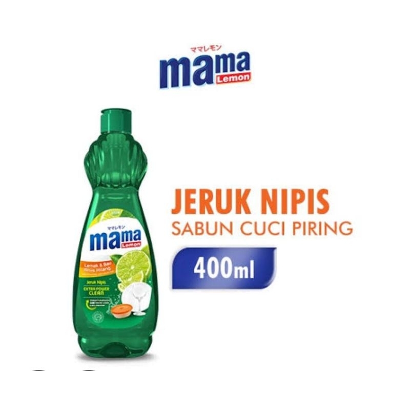 Sabun Cuci Piring Mama Lemon 400ml Botol