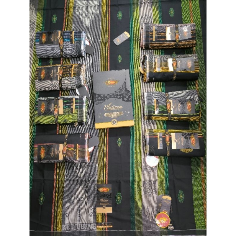 #1 Sarung Ketjubung Platinum GJK || Ketjubung  Gunung jaguard kombinasi || Platinum