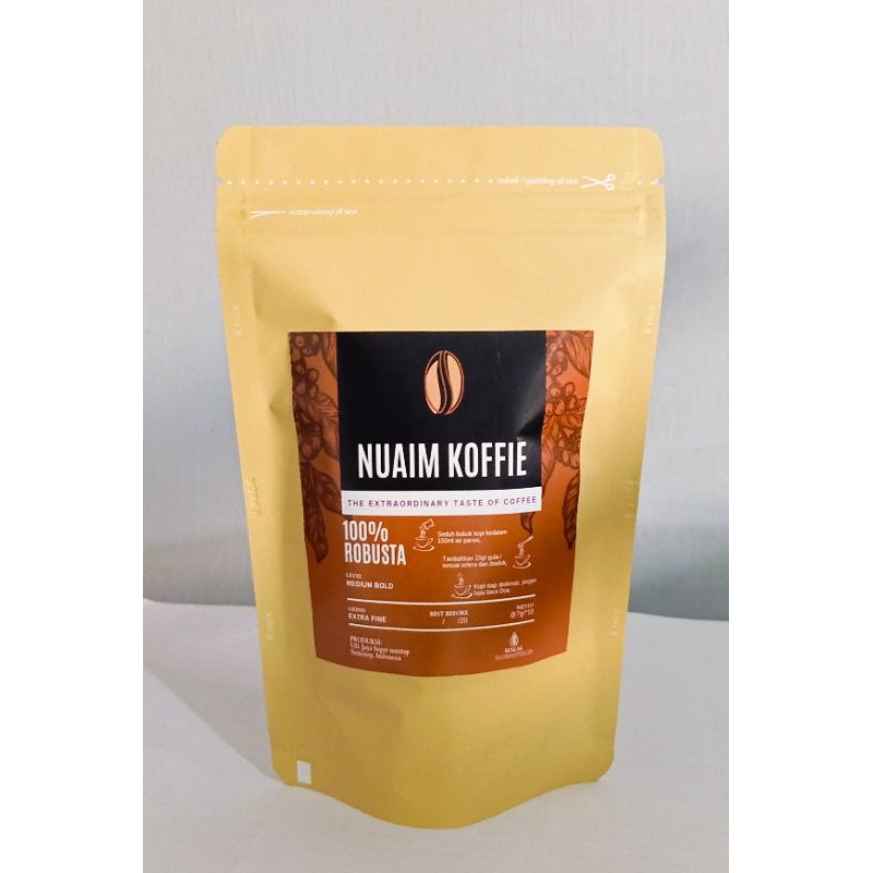 

NUAIM COFFEE Kopi Robusta Premium Rasa Enak Nikmat Original tanpa campuran
