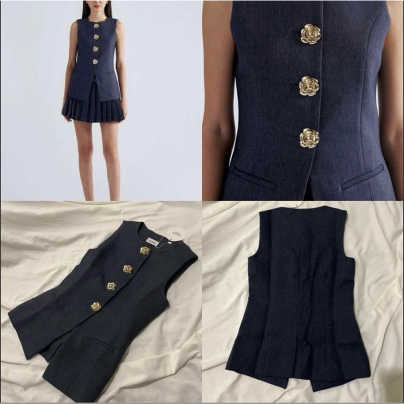 Duma Denise Vest Denim BNWT