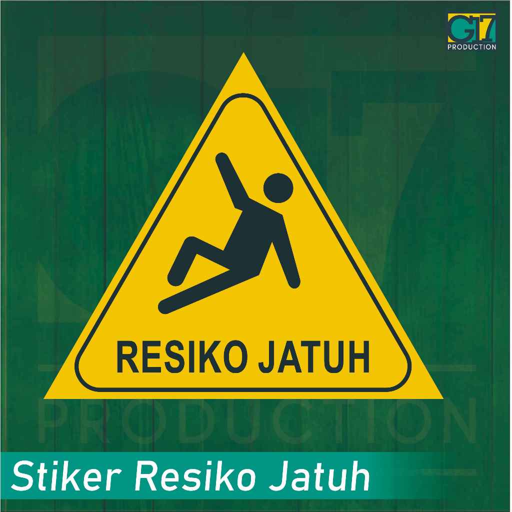 

Stiker Resiko Jatuh | Stiker K3 Resiko Jatuh