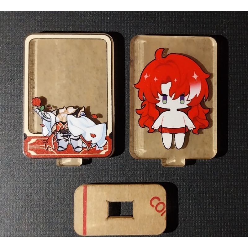 (Ready) SoiHeo Standee Dress Up HSR - Argenti set