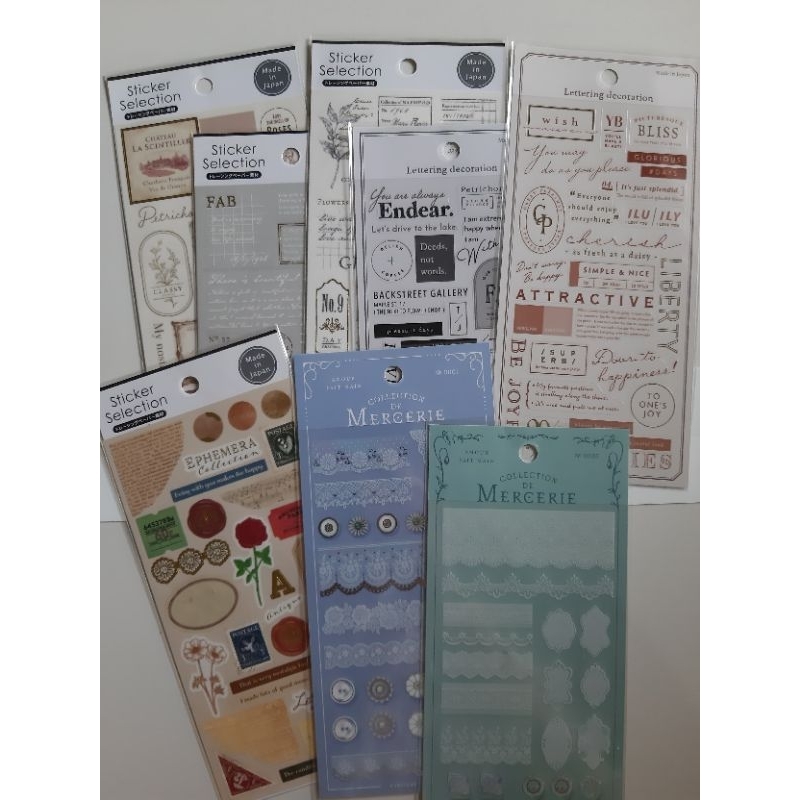 

Sticker ORI Japan From Daiso Seria Cando