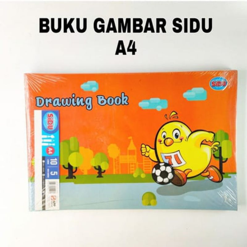 

buku gambar sidu a4 1 pak isi 5 pcs