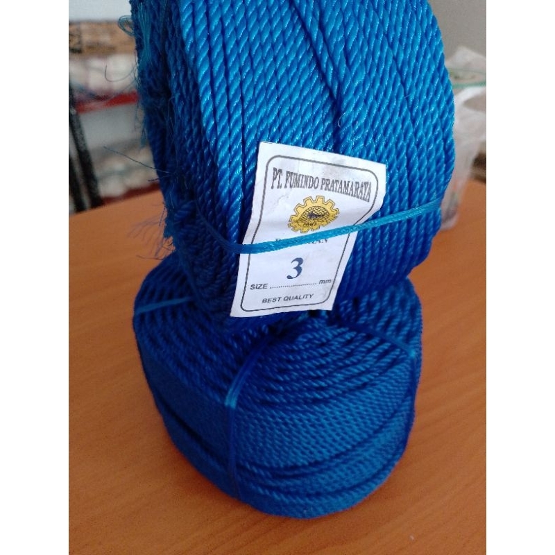 

tali tambang 3mm panjang 100mtr