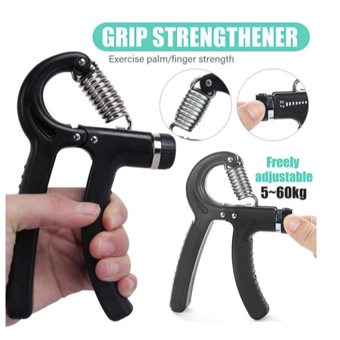 Handgrip Adjustable 5-60 Kg Hand Grip Alat Latihan Otot Lengan Latihan Penguat Otot Tangan Olahraga 