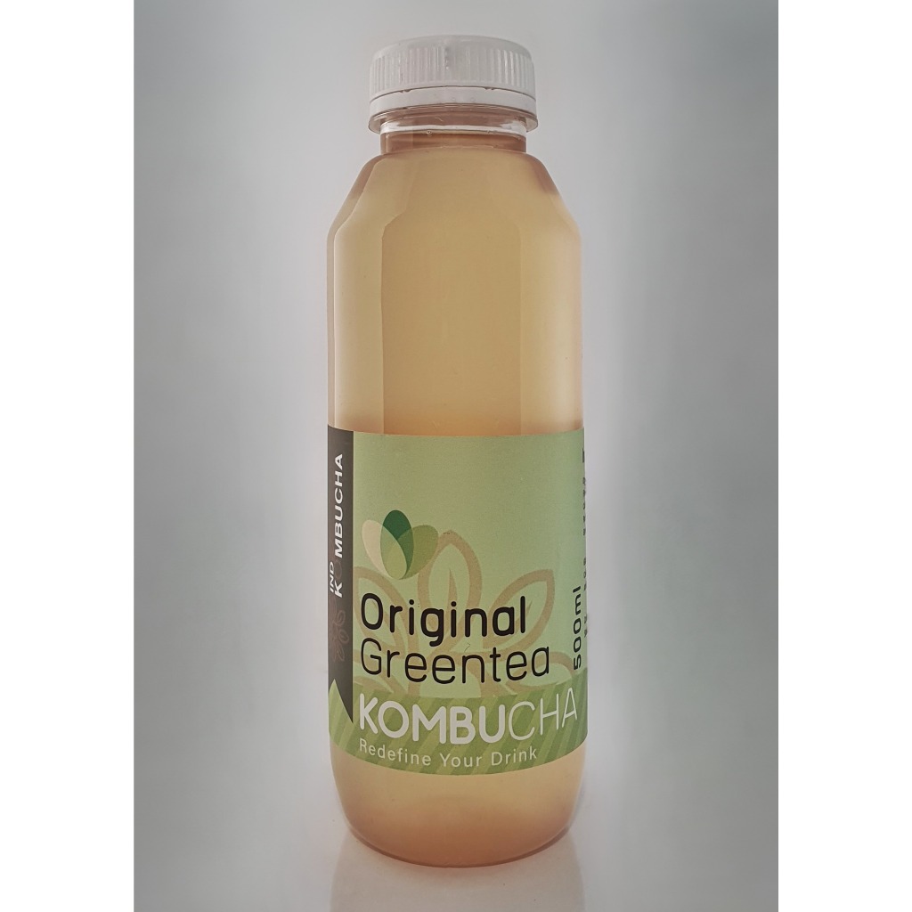 

Kombucha rasa Original Green Tea kemasan 500 ml - Indokombucha