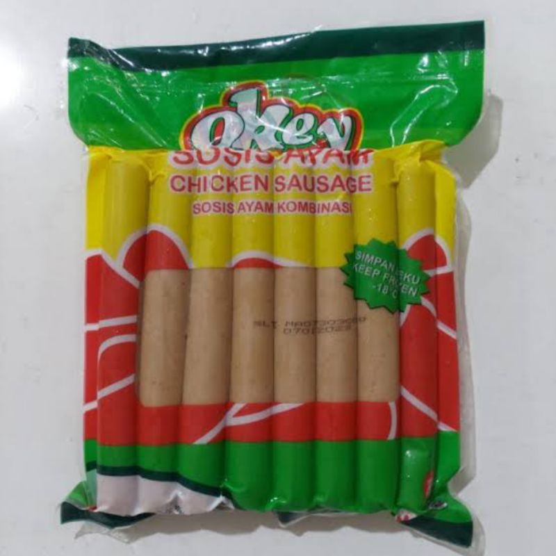 

Sosis okey (ayam kombinasi 500 gr)