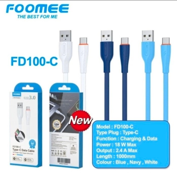 Kabel Data Foomee Type C