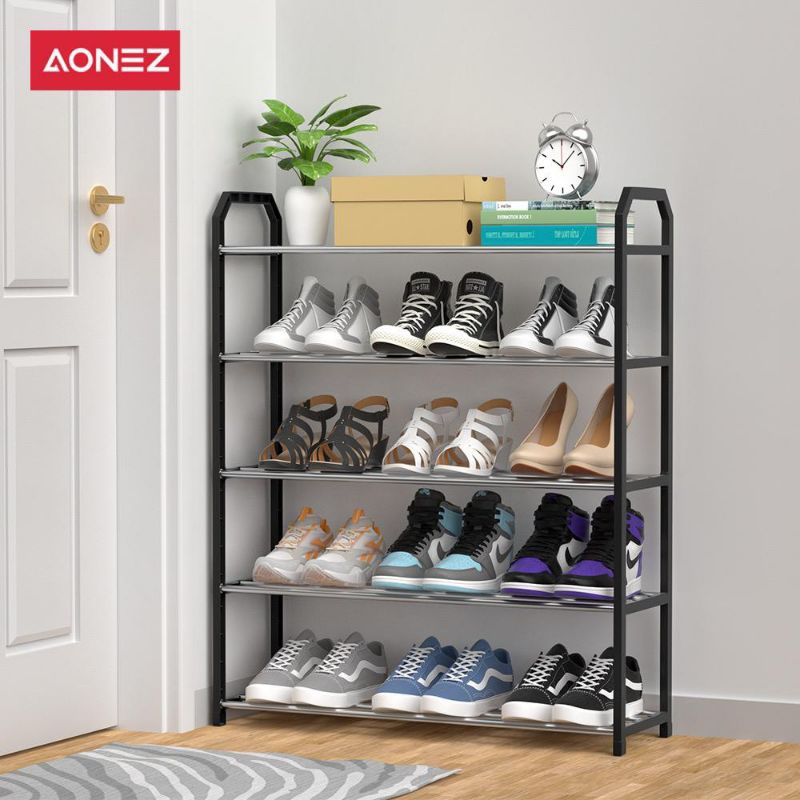 AONEZ Rak Sepatu Layers Rak sepatu 5 susun