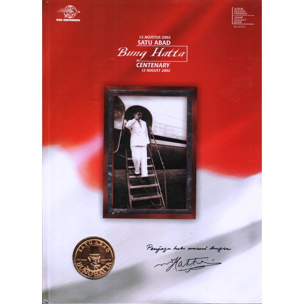 

Perangko Filateli BX4-10 Indonesia Kemasan Khusus 2002 100 Tahun Bung Hatta + Koin