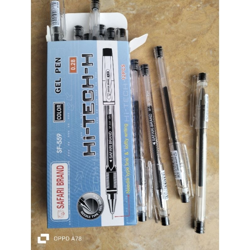 

pensil hi-tek safari 12pcs