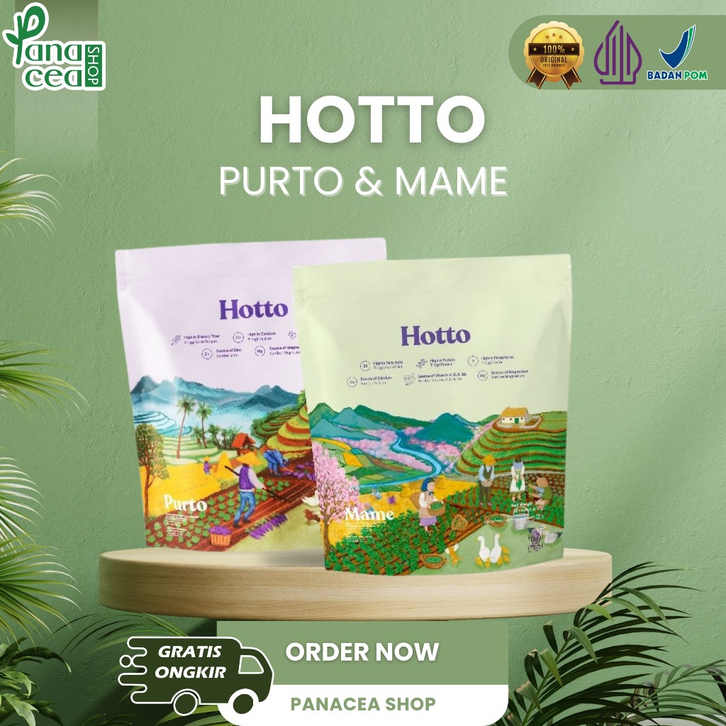 

Hotto Purto Multigrain with Purple Potato & Hotto Mame Protein Multigrain with EDAMAME